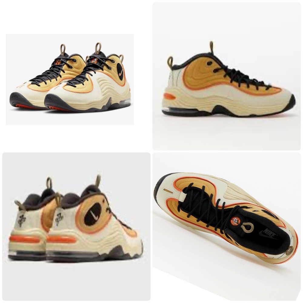 New NIB Nike Air Penny 2 'Wheat Gold' Sz 11 DV7229 700